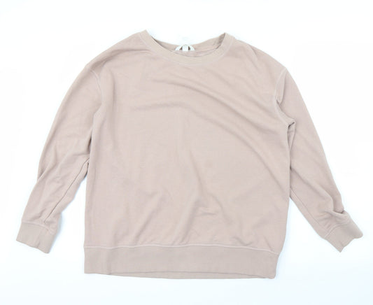 H7M Womens Pink   Pullover Sweatshirt Size M
