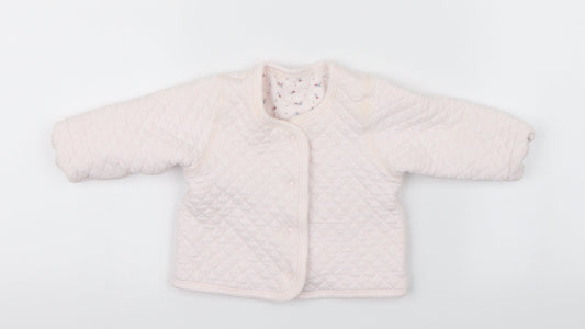 Preworn  Pink   Jacket  Size 3-6 Months