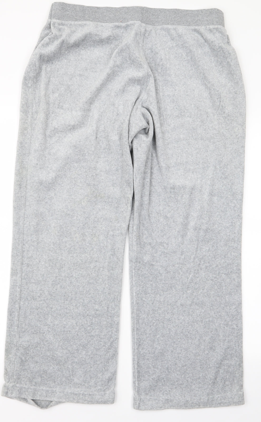 Preworn Womens Grey  Rayon Trousers  Size 16 L21 in
