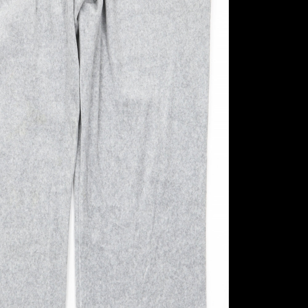 Preworn Womens Grey  Rayon Trousers  Size 16 L21 in