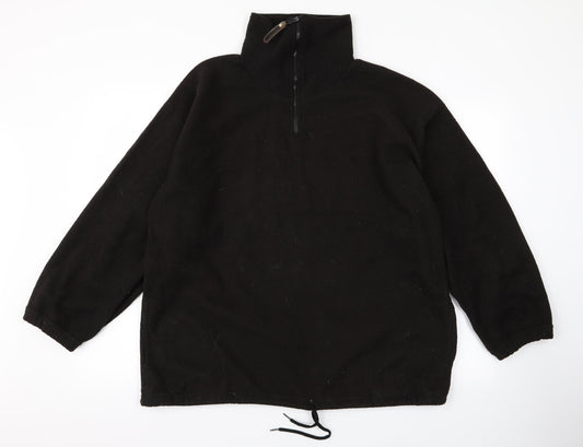Earthbound Mens Brown  Rayon Pullover Jumper Size 2XL