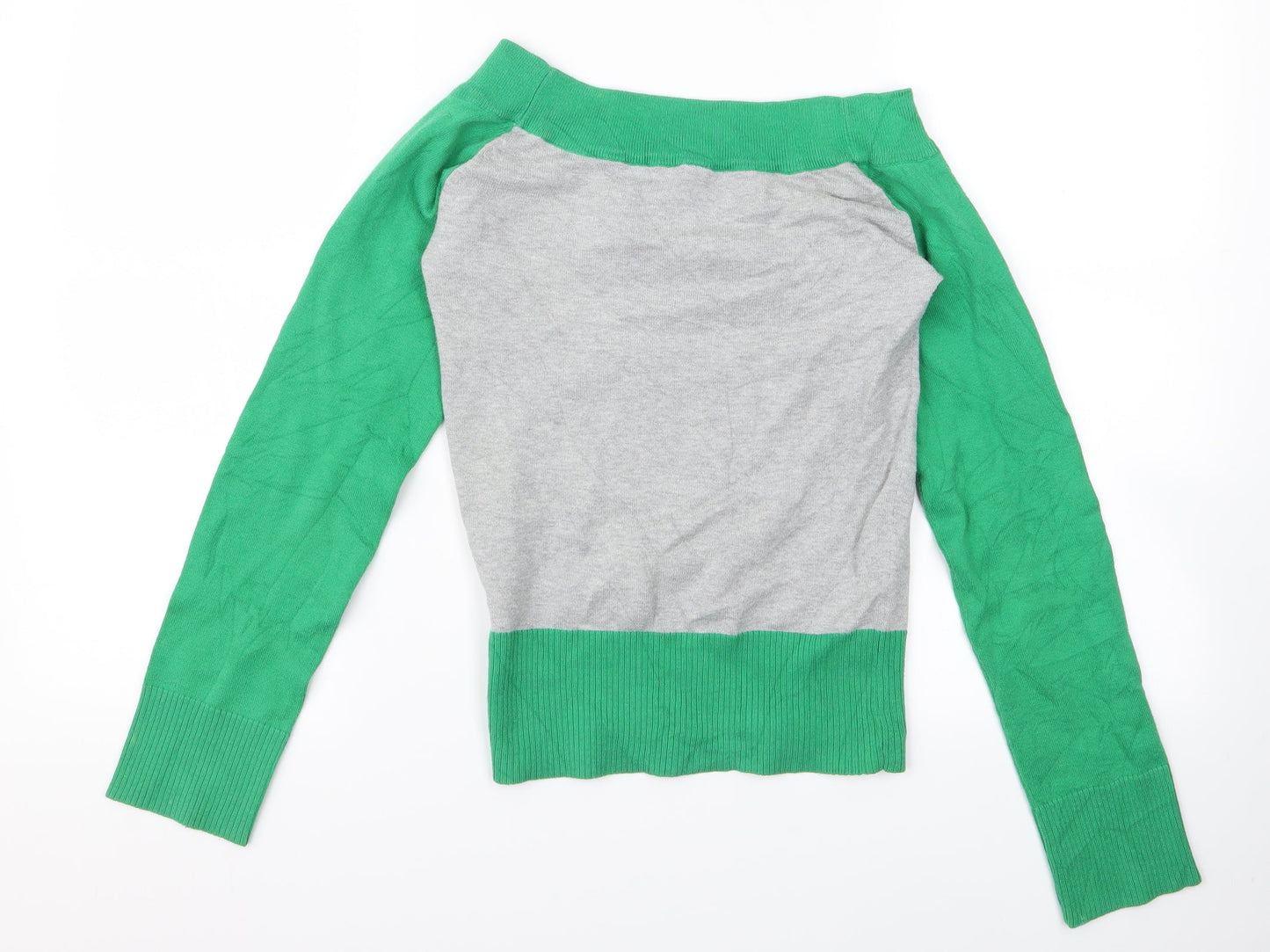 Divided Womens Green   Pullover Jumper Size S
