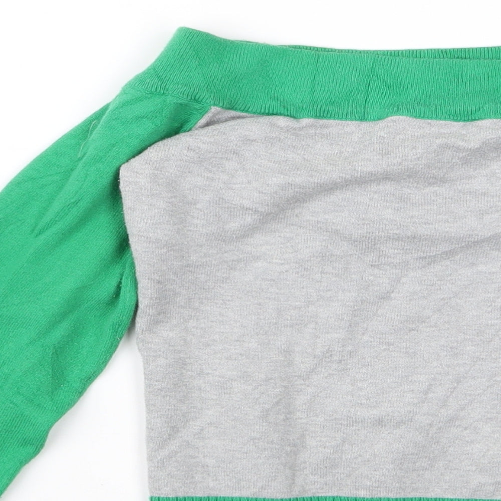 Divided Womens Green   Pullover Jumper Size S