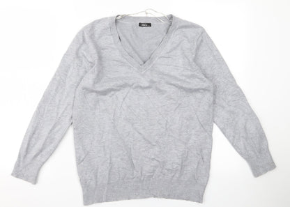 M&Co Womens Grey   Pullover Jumper Size XL