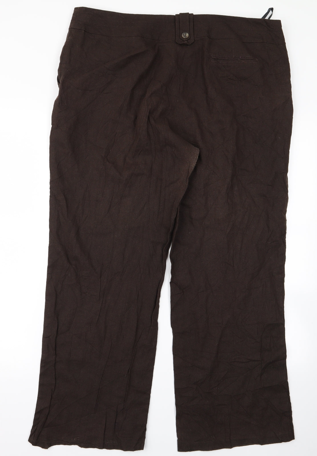 Preworn Womens Brown   Trousers  Size 40 L26 in