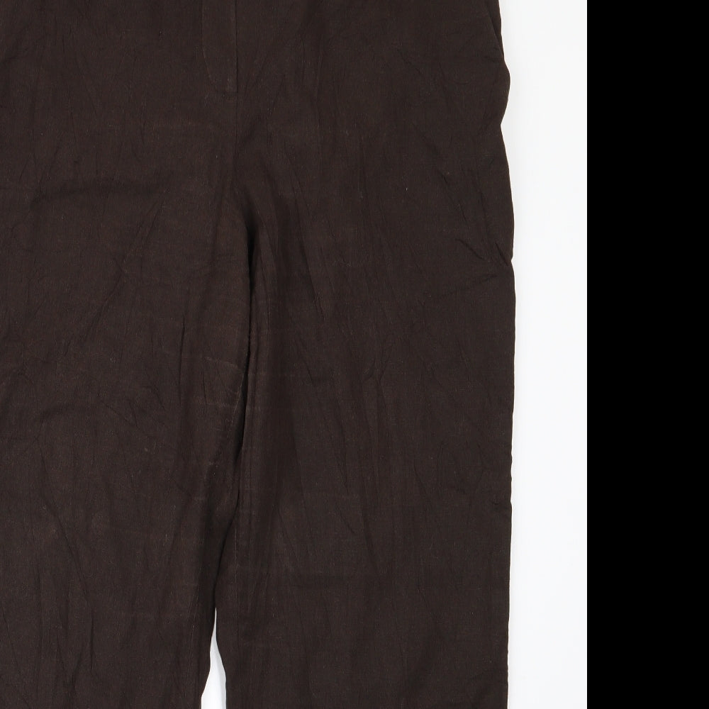 Preworn Womens Brown   Trousers  Size 40 L26 in