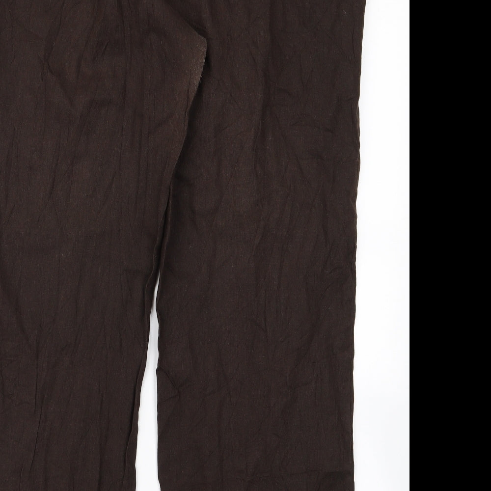 Preworn Womens Brown   Trousers  Size 40 L26 in