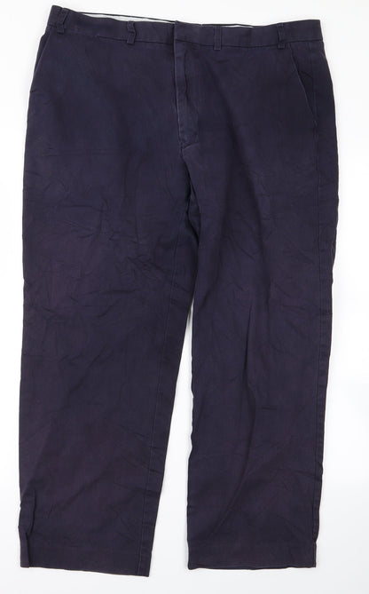 Marks & Spencer Mens Blue   Trousers  Size 40 L20 in