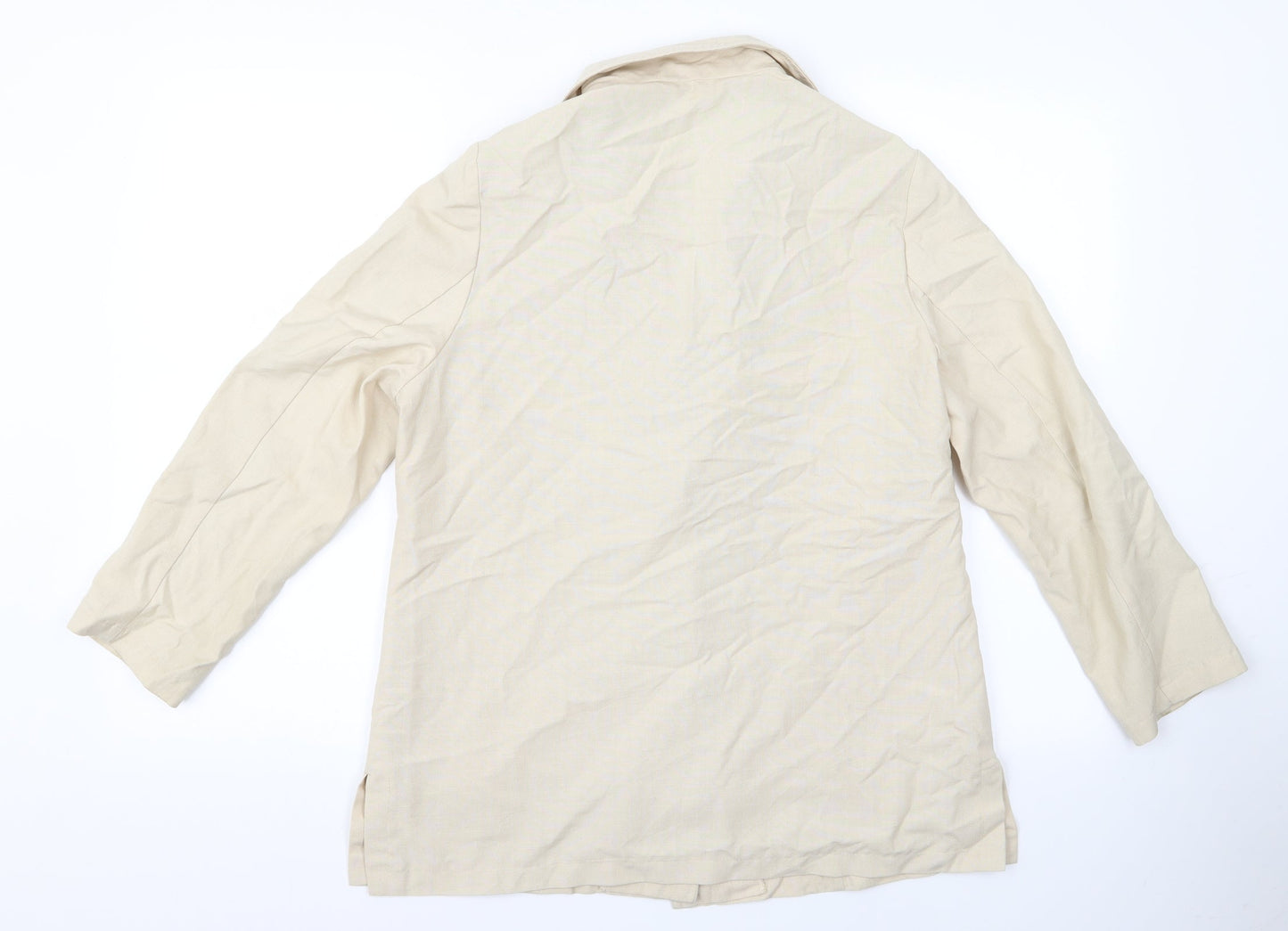 m&s Womens Beige   Jacket  Size 14