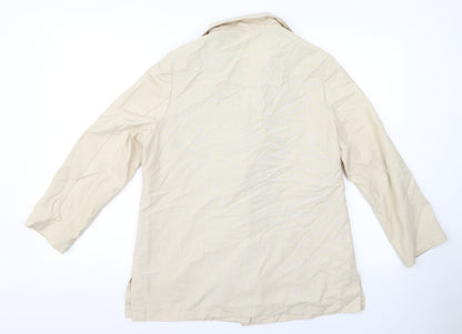Marks & Spencer Womens Beige   Jacket  Size 14