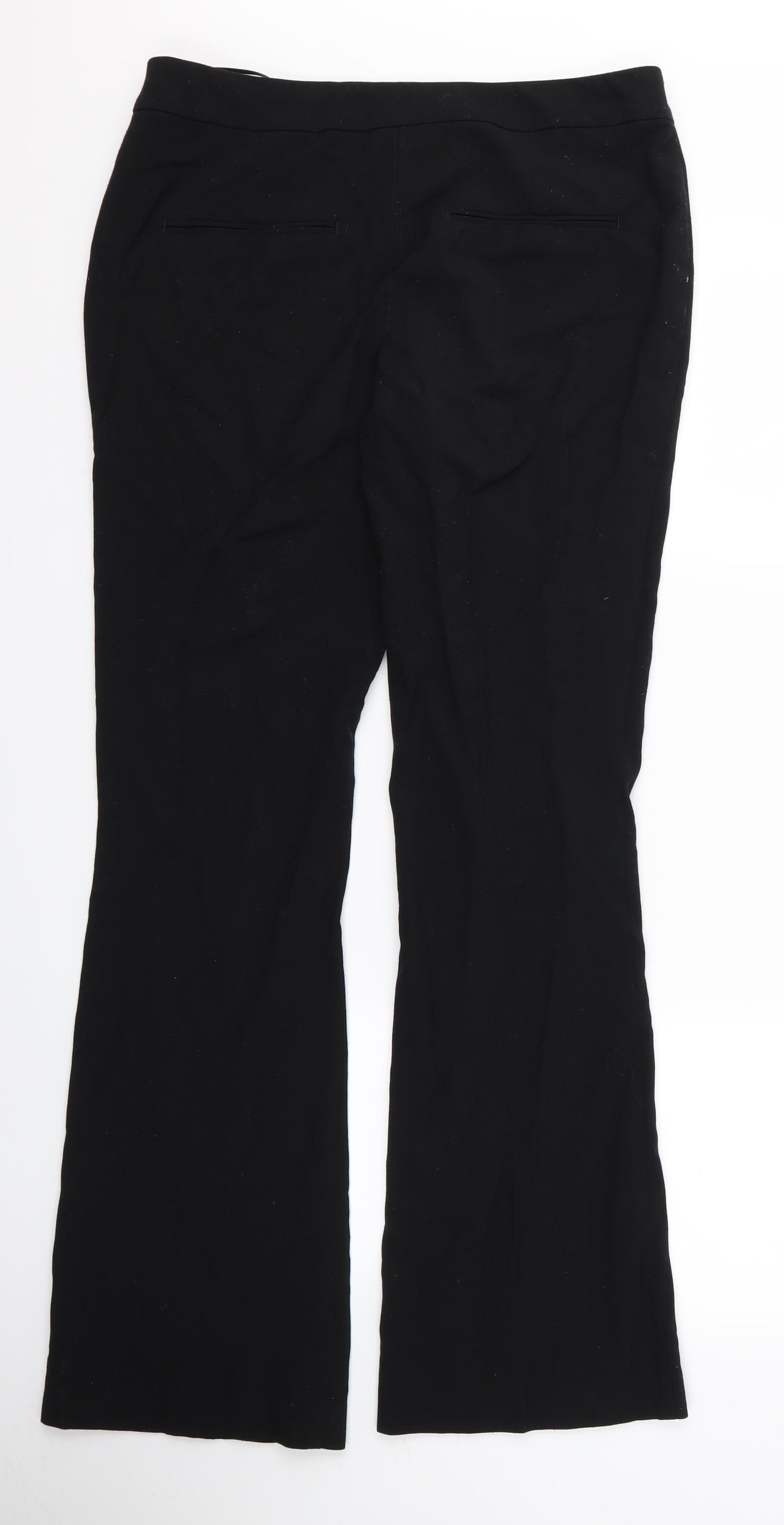 NEXT Womens Black   Trousers  Size 10 L26 in