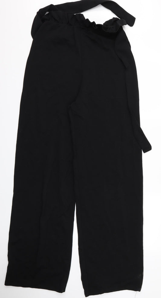 m Womens Black   Trousers  Size 12 L26 in