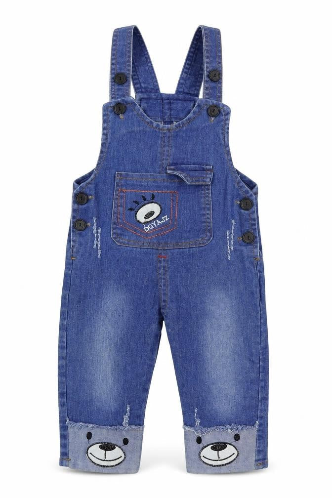 Preworn Girls Blue   Dungaree One-Piece Size M L10 in