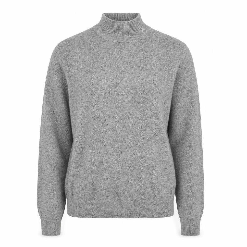 New Look Womens Grey  Knit Pullover Jumper Size 14