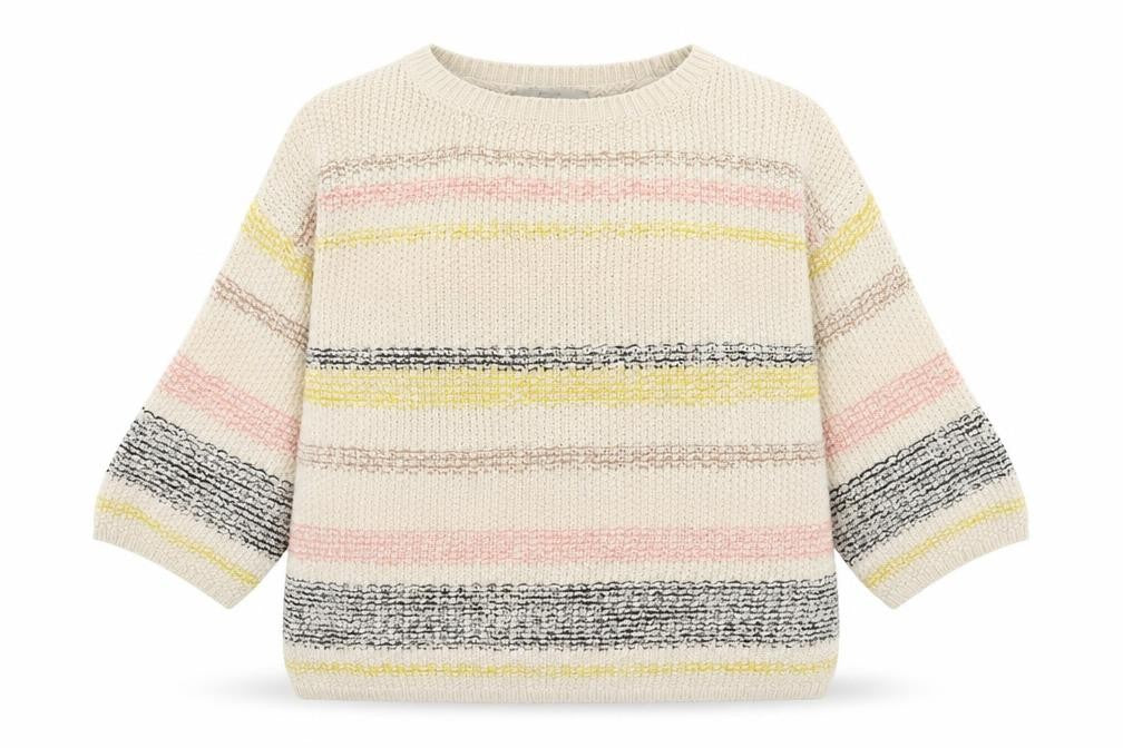 George Womens Multicoloured Striped Knit Pullover Jumper Size 12