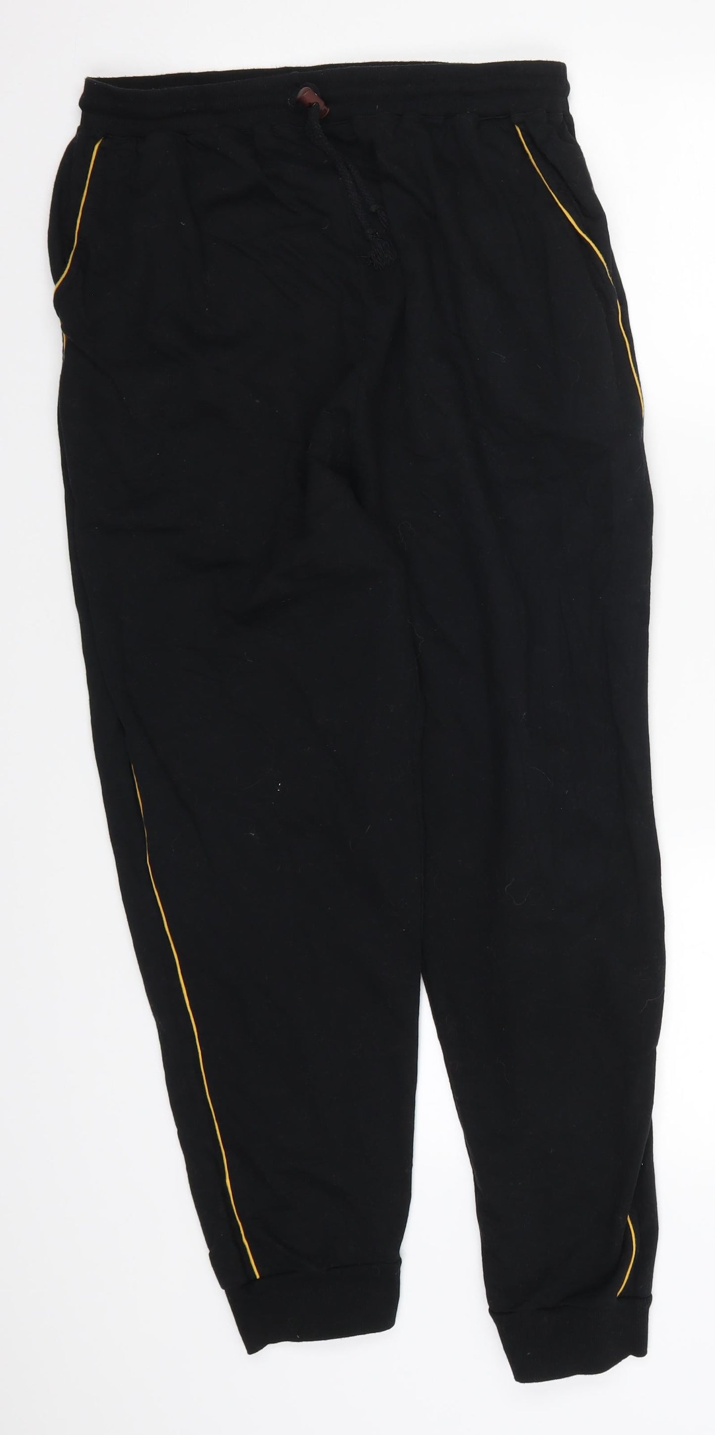 Preworn Womens Black   Sweatpants Trousers Size 30 in L25 in