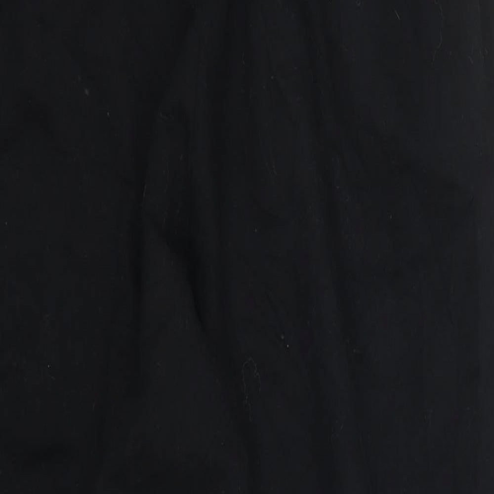 Preworn Womens Black   Sweatpants Trousers Size 30 in L25 in
