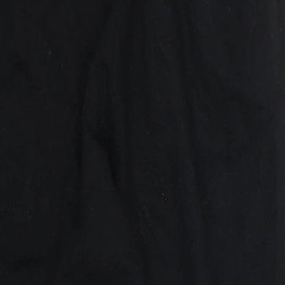 Preworn Womens Black   Sweatpants Trousers Size 30 in L25 in