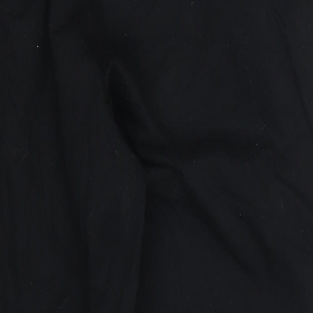 Preworn Womens Black   Sweatpants Trousers Size 30 in L25 in