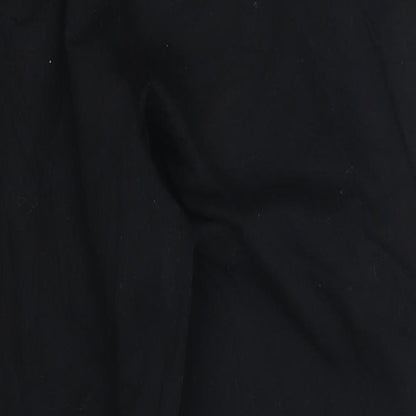 Preworn Womens Black   Sweatpants Trousers Size 30 in L25 in