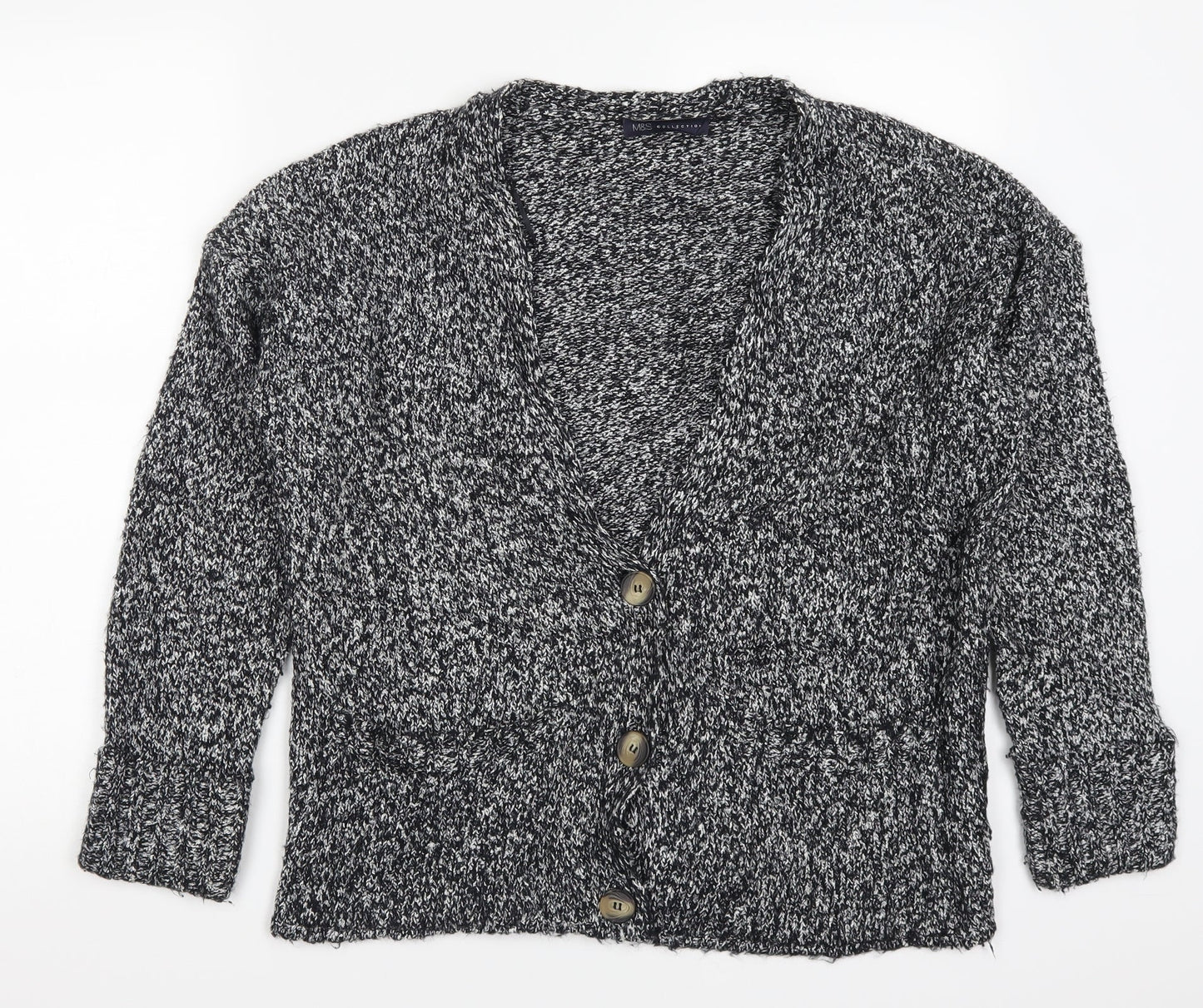 Marks and Spencer Womens Blue   Cardigan Jumper Size M