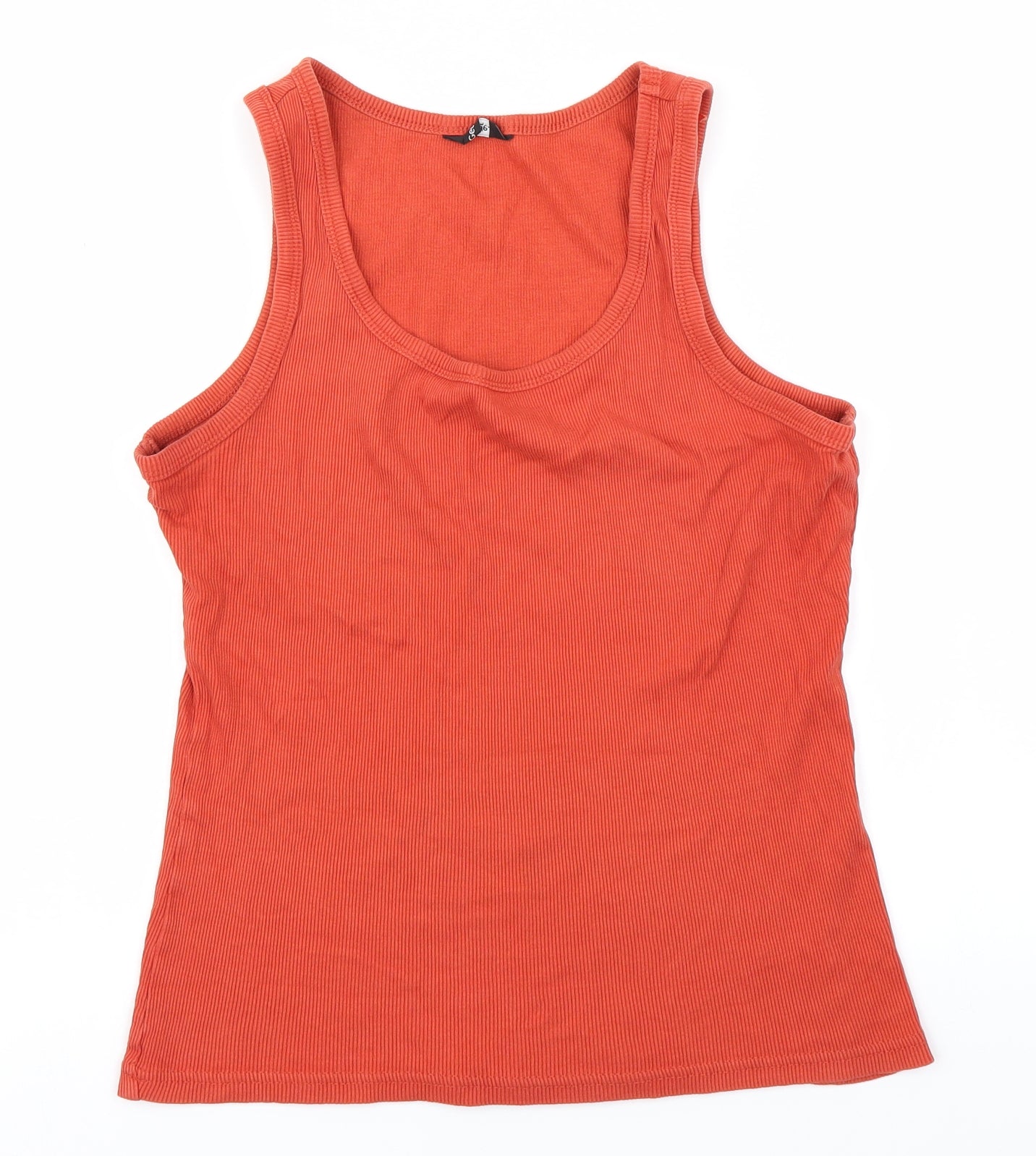 George Womens Orange   Basic Tank Size 14