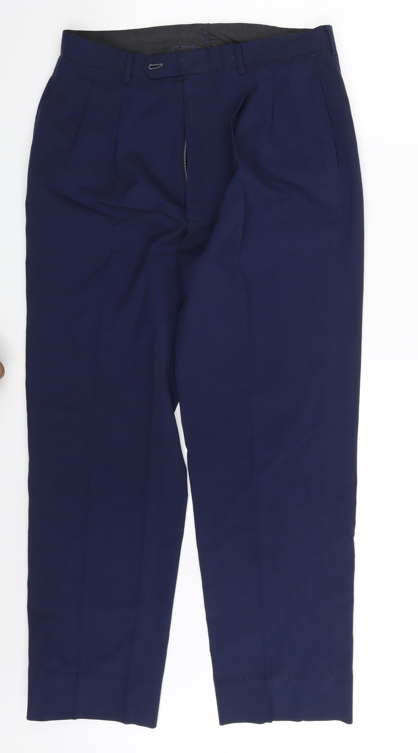 Preworn Womens Blue   Trousers  One Size L27 in