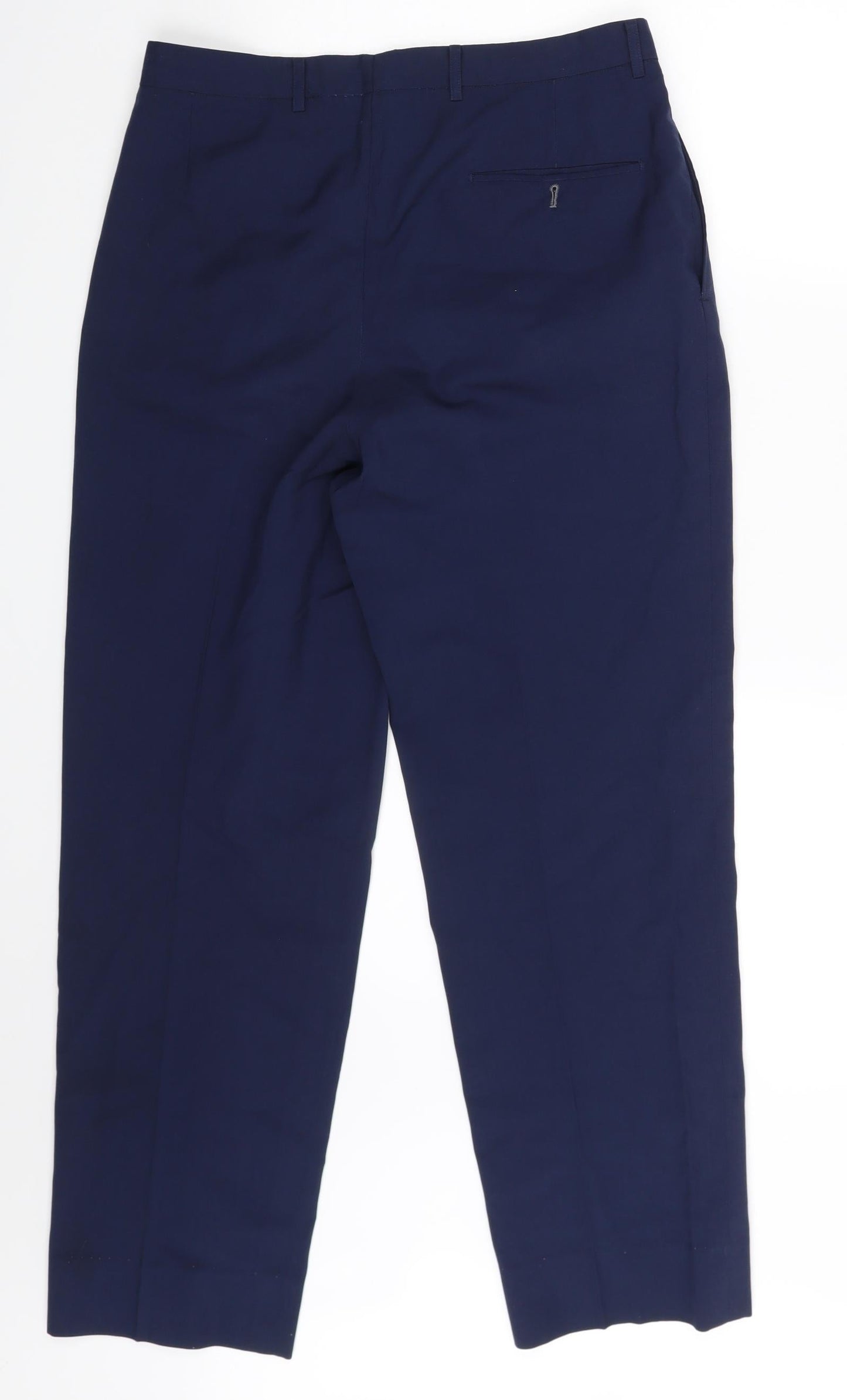 Preworn Womens Blue   Trousers  One Size L27 in