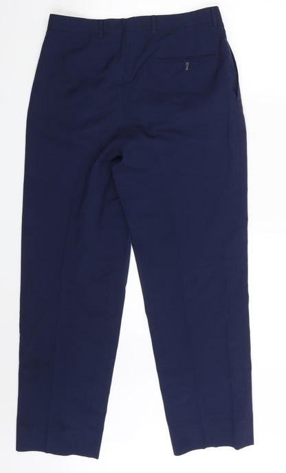 Preworn Womens Blue   Trousers  One Size L27 in