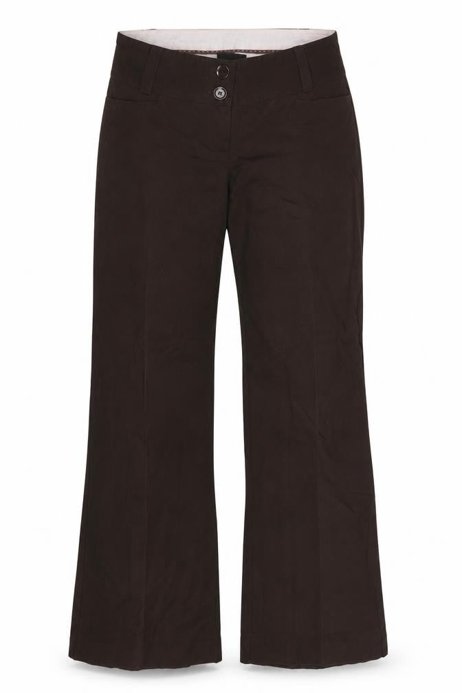 New Look Womens Brown   Trousers  Size 12 L30 in