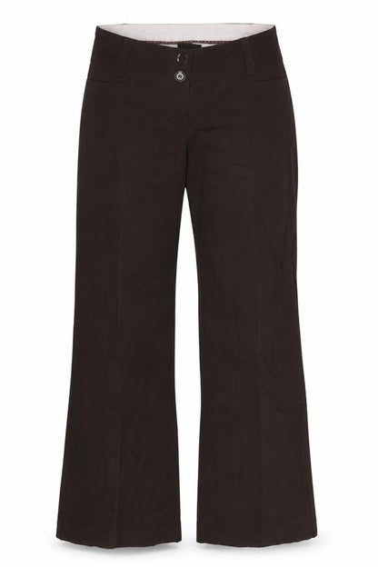 New Look Womens Brown   Trousers  Size 12 L30 in