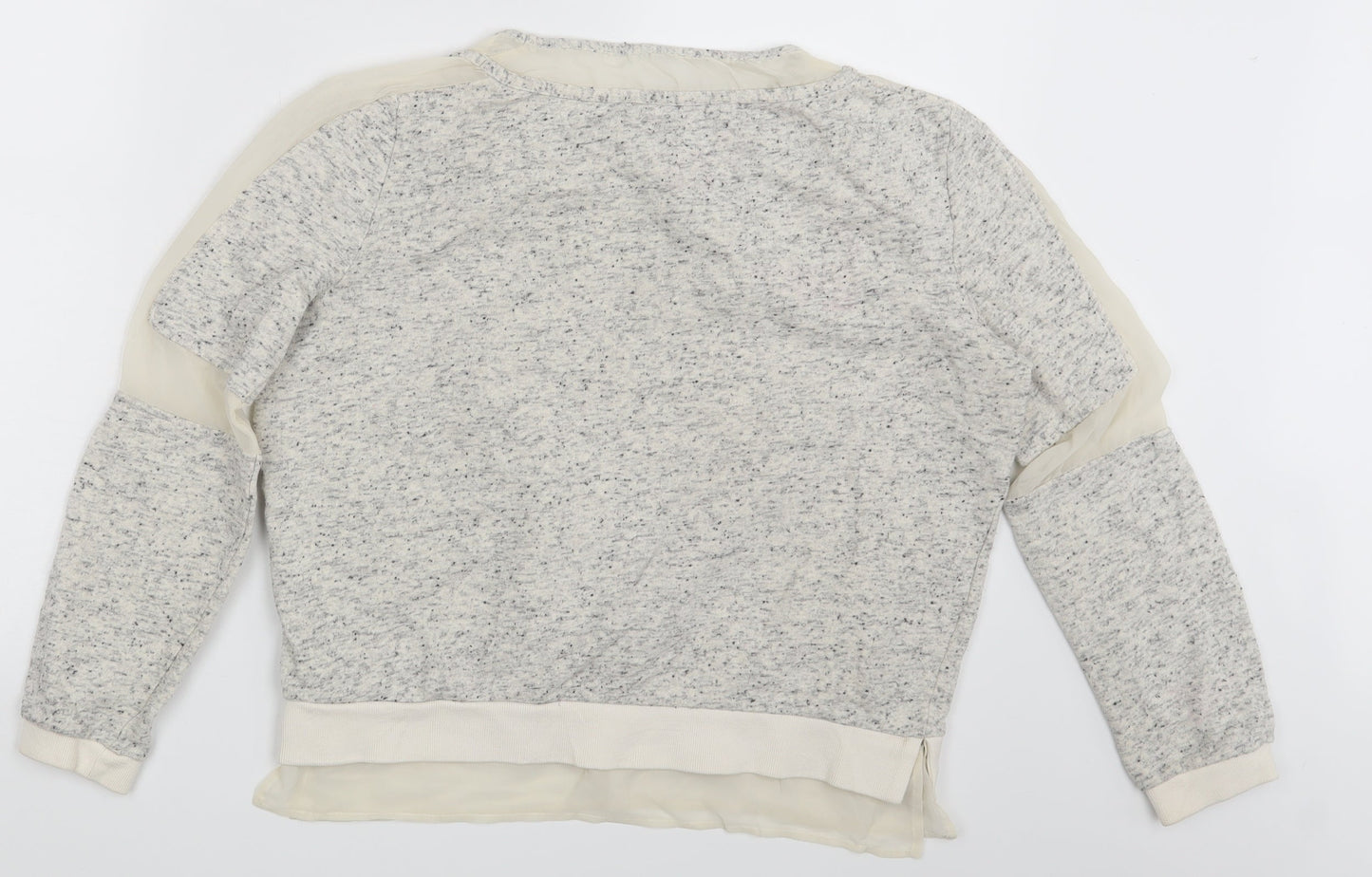 French Connection Womens Beige   Pullover Sweatshirt Size S