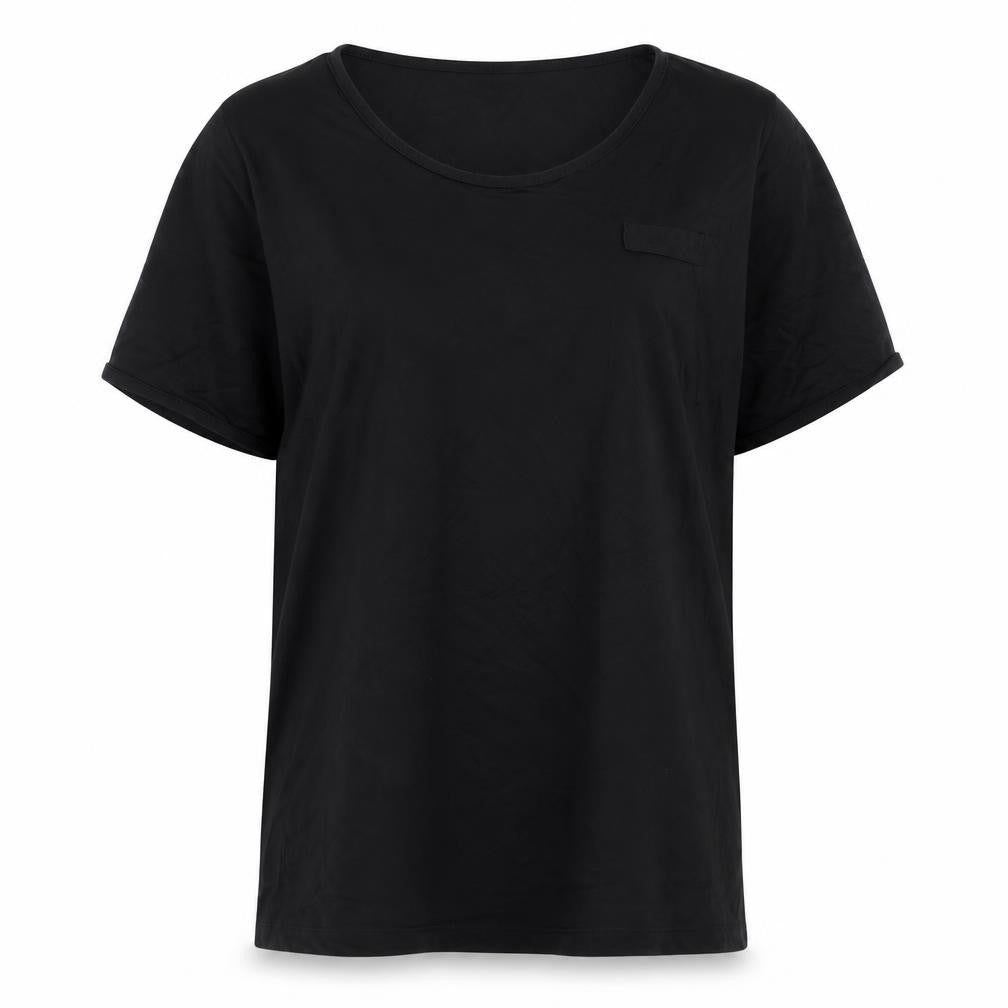 Incorporatewear  Womens Black   Basic T-Shirt Size L