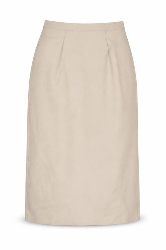 Preworn Womens Beige   A-Line Skirt One Size
