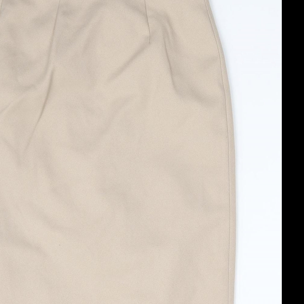 Preworn Womens Beige   A-Line Skirt One Size