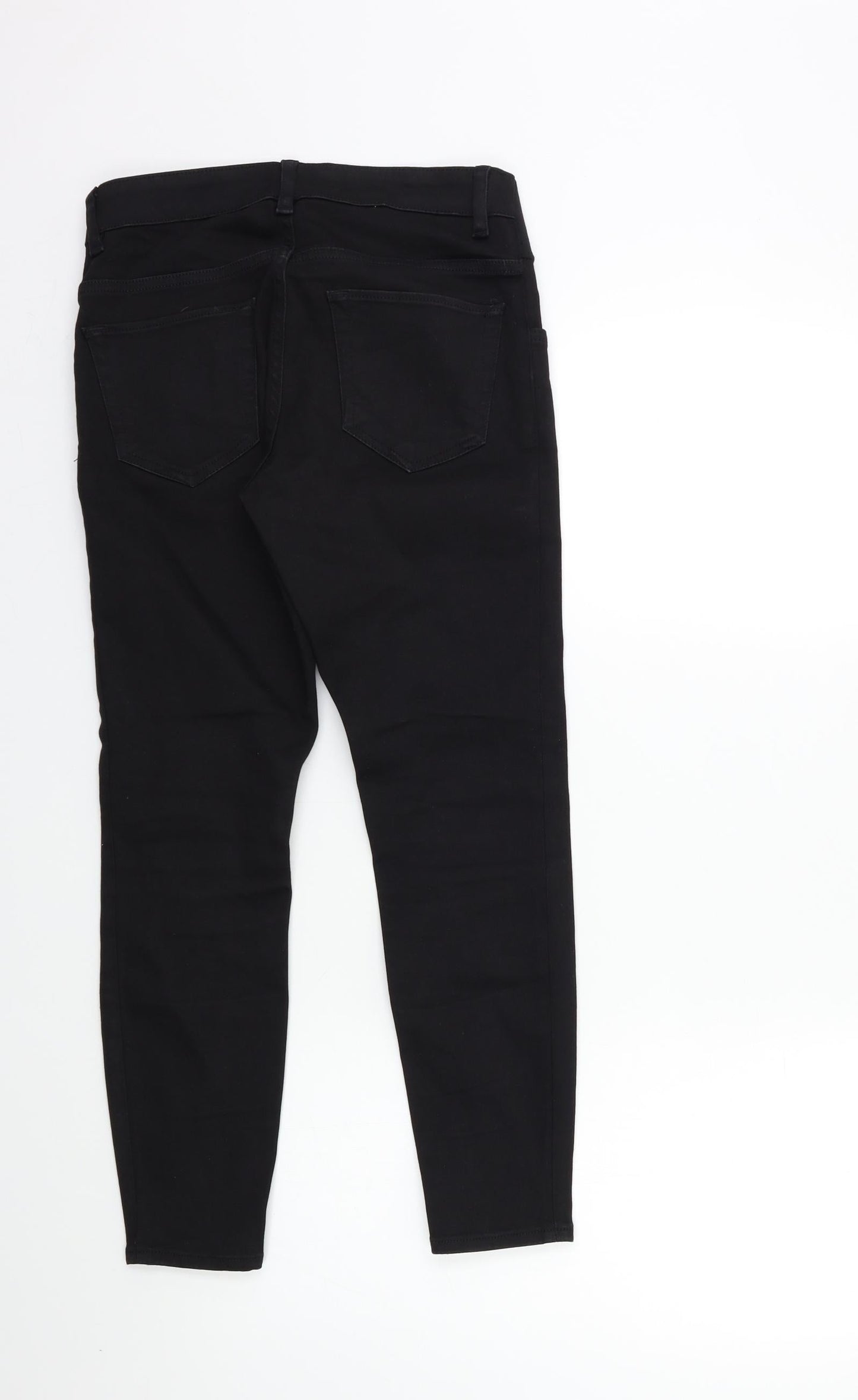 ASOS Womens Black  Denim Jegging Jeans Size 6 L25 in