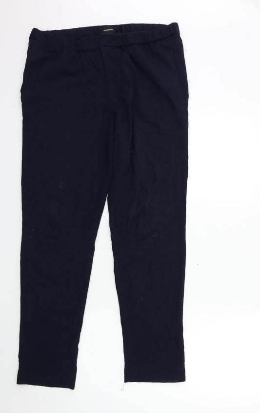 H&M Womens Blue   Trousers  Size 34 in L31 in
