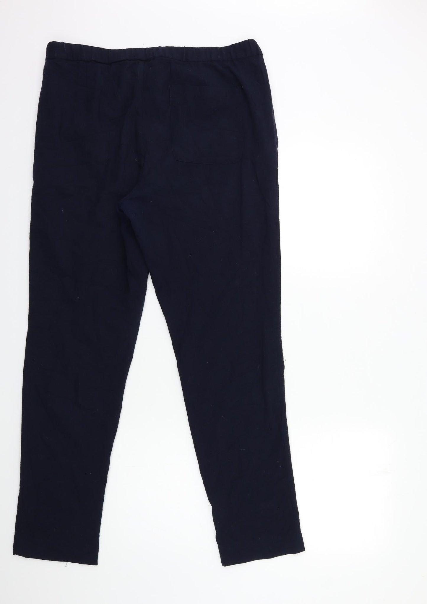 H&M Womens Blue   Trousers  Size 34 in L31 in