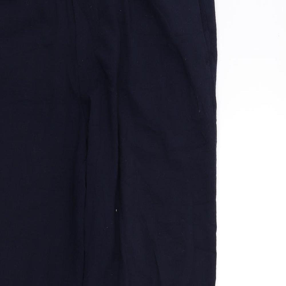 H&M Womens Blue   Trousers  Size 34 in L31 in