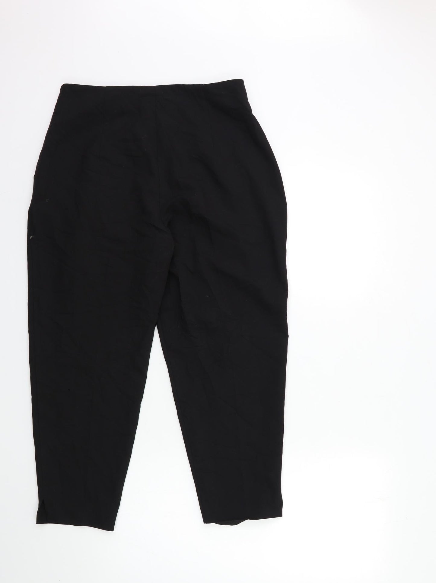 ASOS Womens Black   Trousers  Size 12 L25 in