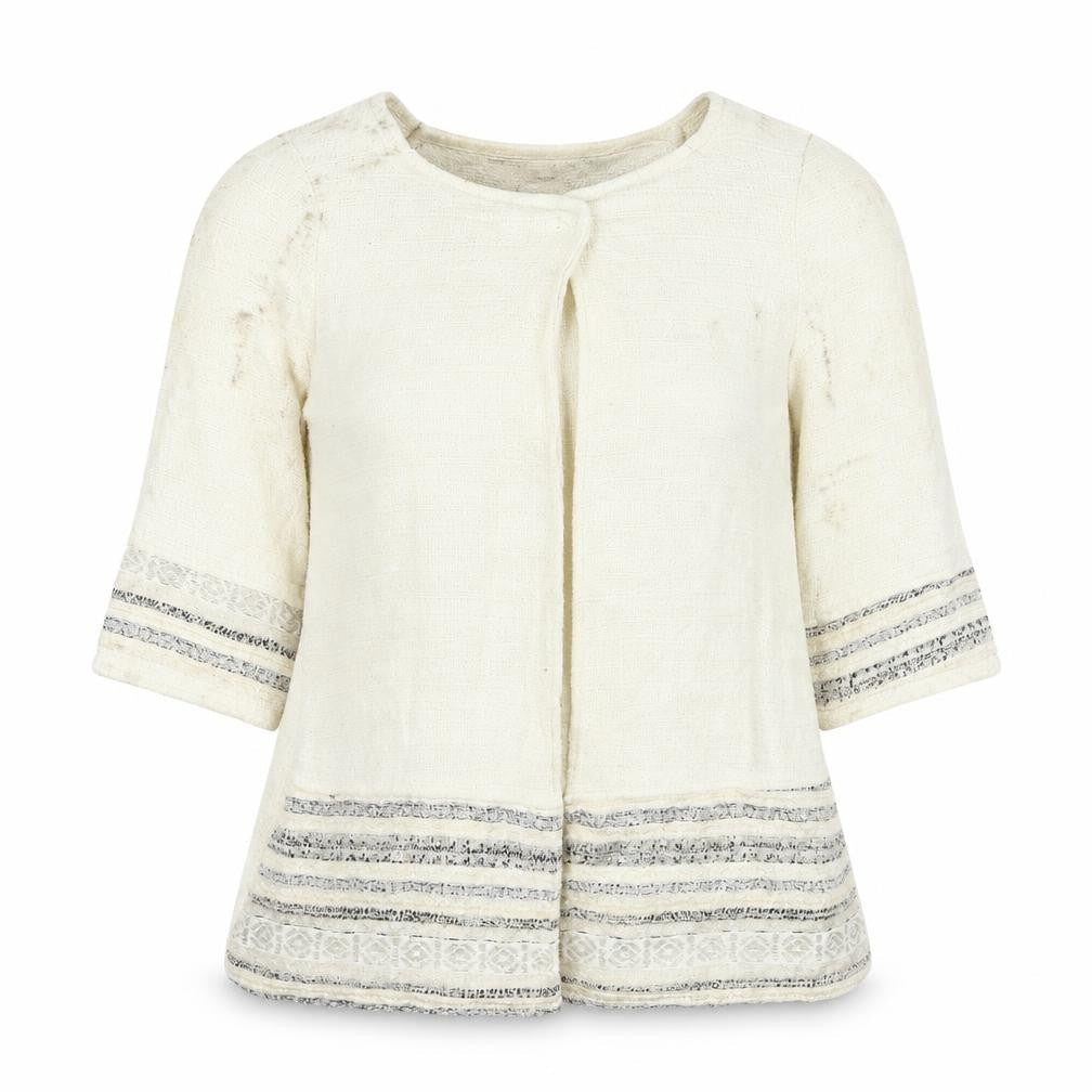 GIULIA Womens Beige   Jacket  Size S