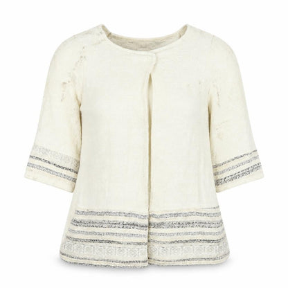 GIULIA Womens Beige   Jacket  Size S