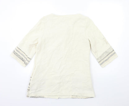 GIULIA Womens Beige   Jacket  Size S