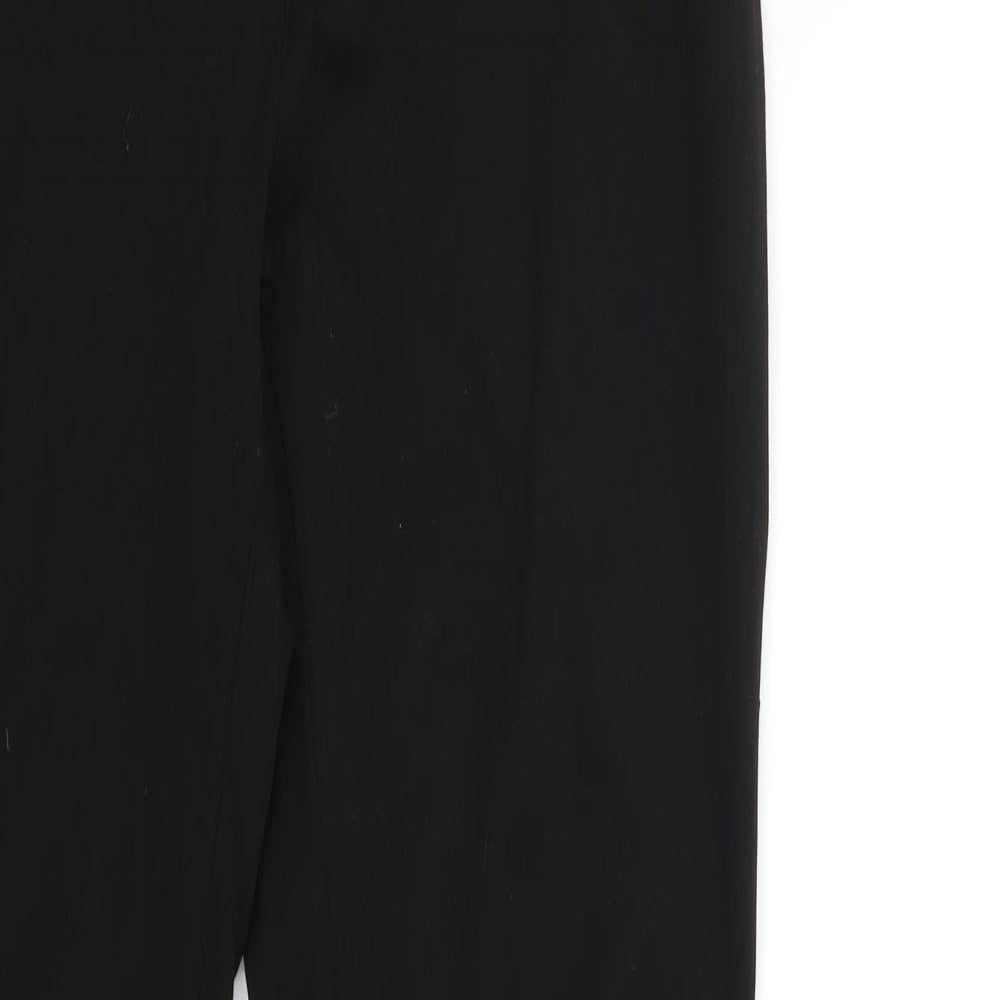 Preworn Womens Black   Trousers  Size 34 in L32 in