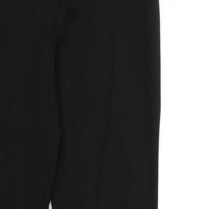 Preworn Womens Black   Trousers  Size 34 in L32 in
