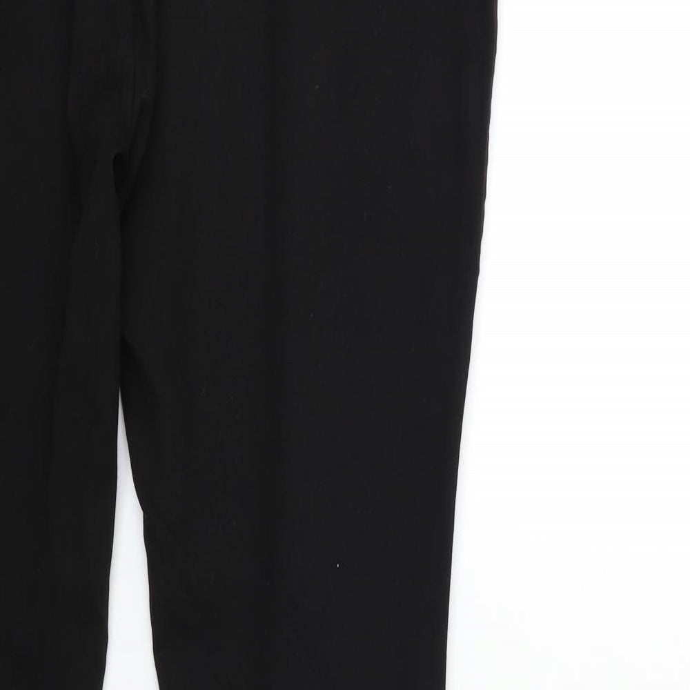 Preworn Womens Black   Trousers  Size 34 in L32 in
