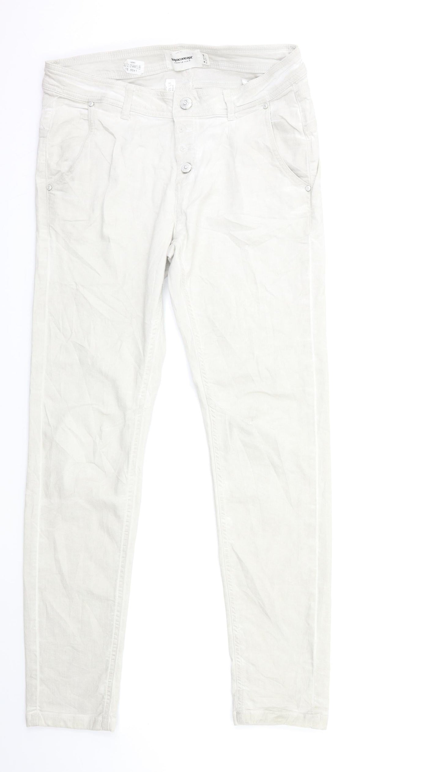 Soyaconcept Mens Grey  Denim Skinny Jeans Size 31 in L31 in