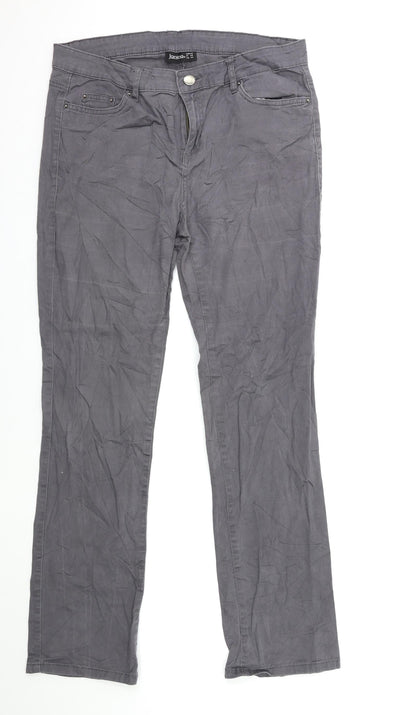 ESMARA Womens Grey   Trousers  Size 14 L30 in