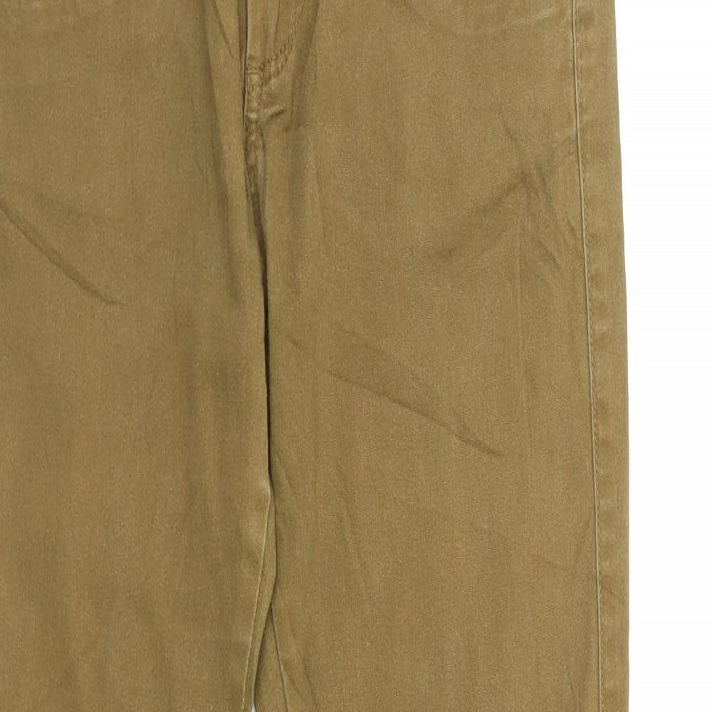 Preworn Womens Brown  Denim Skinny Jeans Size 28 in L29 in
