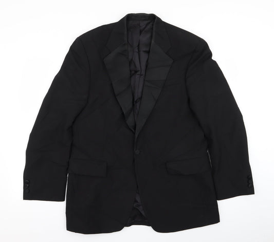 daniel drescott Mens Black   Jacket Blazer Size 40